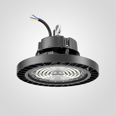 خرید 100W 1-10V لوپ آویزان LED High Bay Light با محافظ ارتفاع زمین 6KV تولید آنلاین