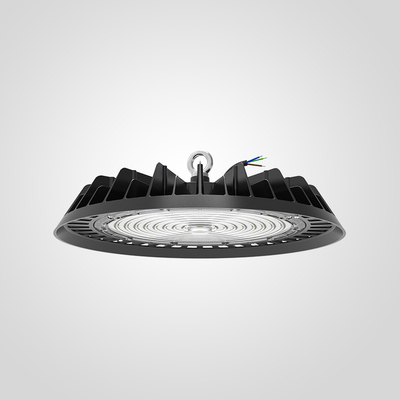 خرید LED High Bay Light با SMD2835 LEDs محافظت کننده افزایش 6500K دمای رنگ در فضای سیاه تولید آنلاین