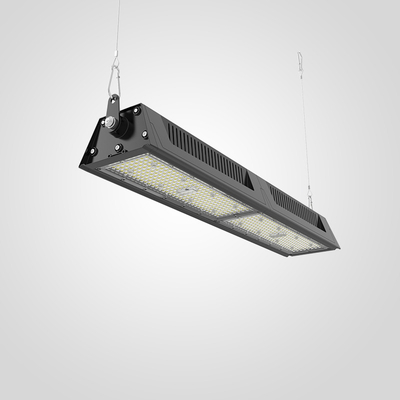 خرید آلومینیوم آلیاژ LED خطی خلیج بالا 5000K 480W RAL 9017 سیاه تولید آنلاین