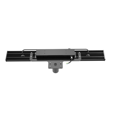 خرید نور LED خطی با رنگ استاندارد RAL 9017 سیاه و ≥ 90% بهره وری انرژی گواهینامه CE / RoHS CRI 80 اختیاری تولید آنلاین