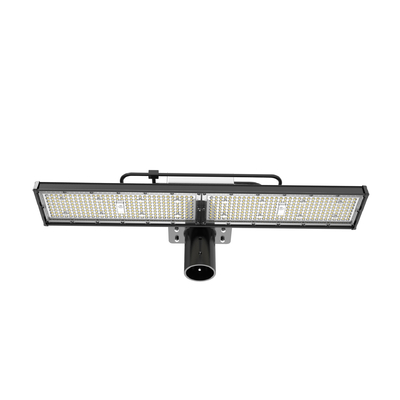 120-277V ولتاژ ورودی خطی نور LED با پوشش RAL 9017 سیاه